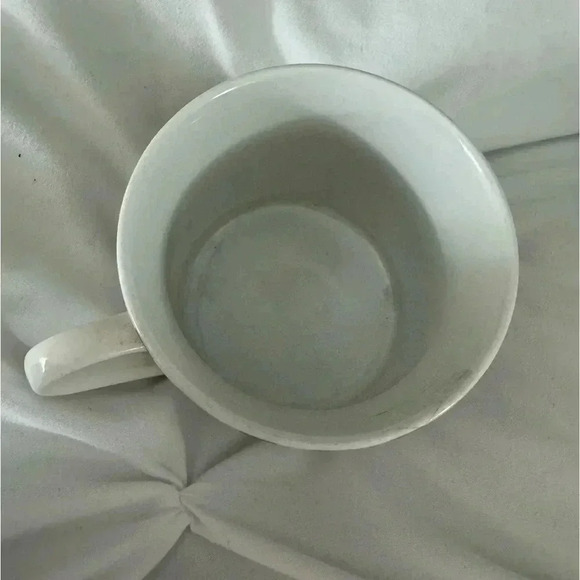 Vintage Goose Duck Bird Coffee Mug Cup Checkered Border 90’s Country Farmhouse - Picture 4 of 7